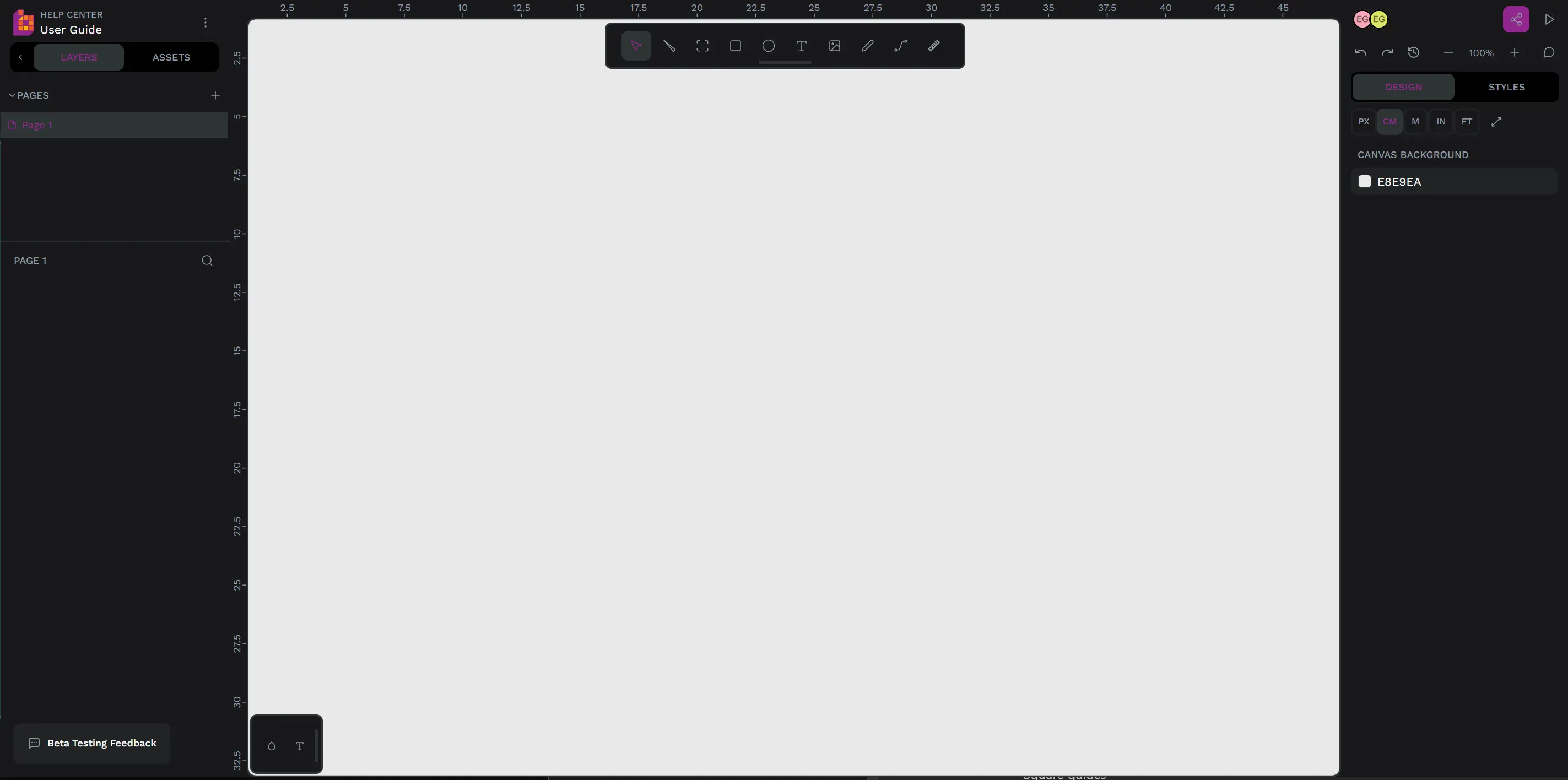 bildigo's viewport